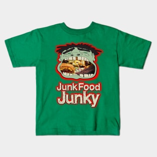 Junk Food Junky 2 Kids T-Shirt